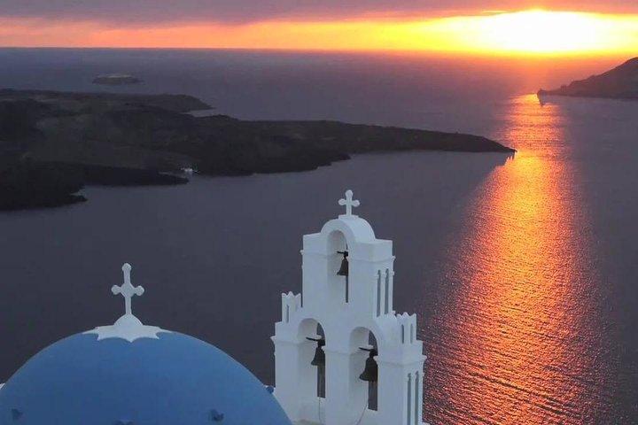 Transporte de ida e volta em Santorini para oia