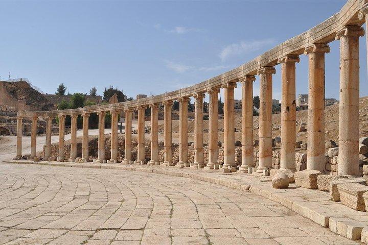Jerash og Amman City Tour fra Dødehavet Dagstur