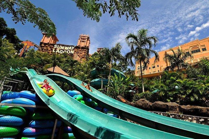 クアラルンプールから行く、サンウェイラグーンテーマパーク終日旅行
