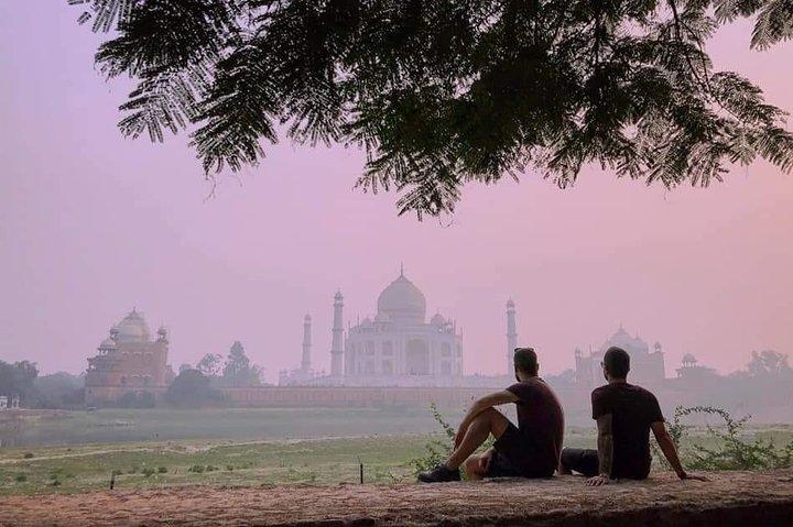 Agra Full Day Taj Mahal bij zonsopgang met Agra Fort & Itimad-ud-Daulah uit Delhi