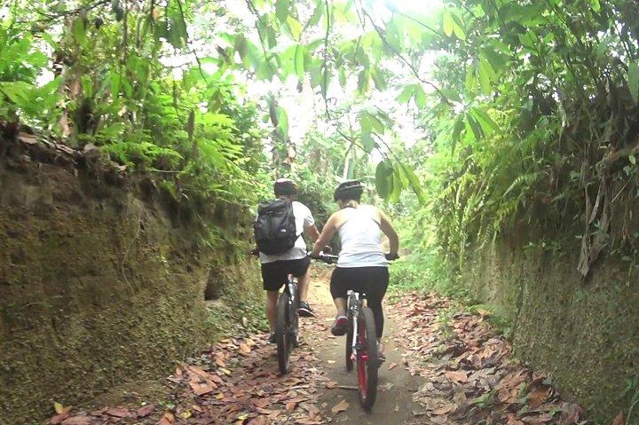 Mountainbike- und Wasserfall-Tour ab Lombok
