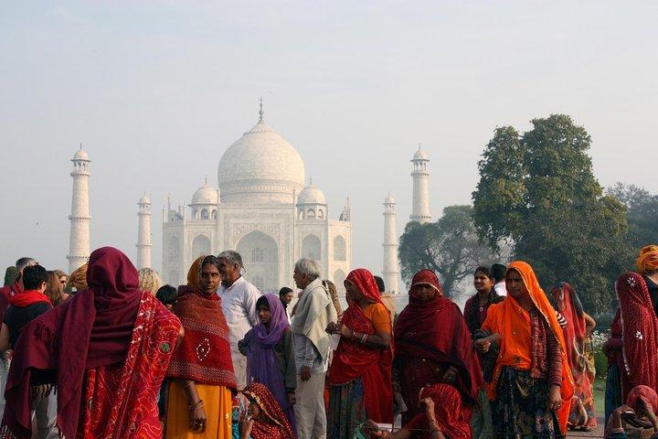Private Same Day Taj Mahal, Agra Fort en Fatehpur Sikri Tour vanuit Delhi met de auto