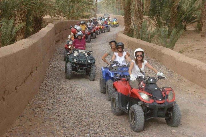 2-stündige Quad-Radtour in Marrakech Palm Grove