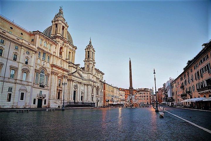 Tour a piedi di Roma all'alba: Pantheon Fontana di Trevi & Colazione