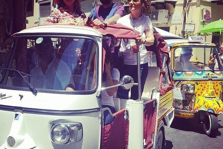 Tuk tuk ride, ape bil