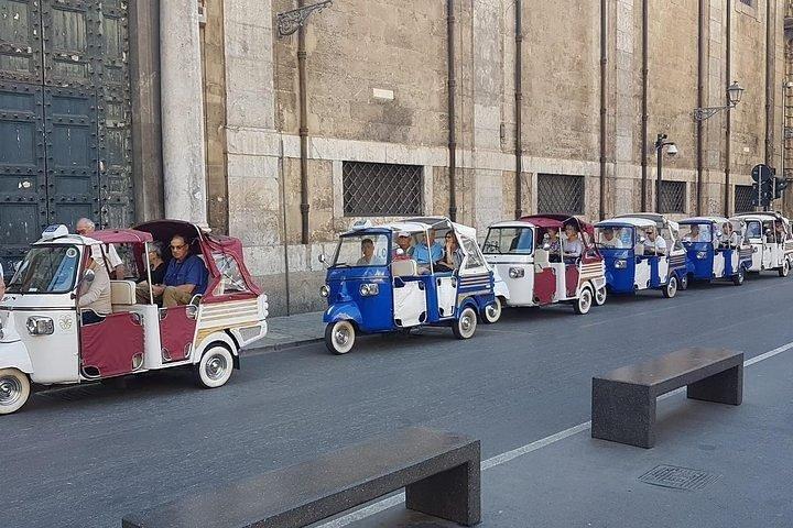 Tuk tuk ride, ape bil