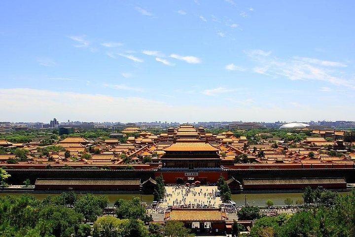 Private Beijing Day Trip inclusief Mutianyu Great Wall en Jingshan-park