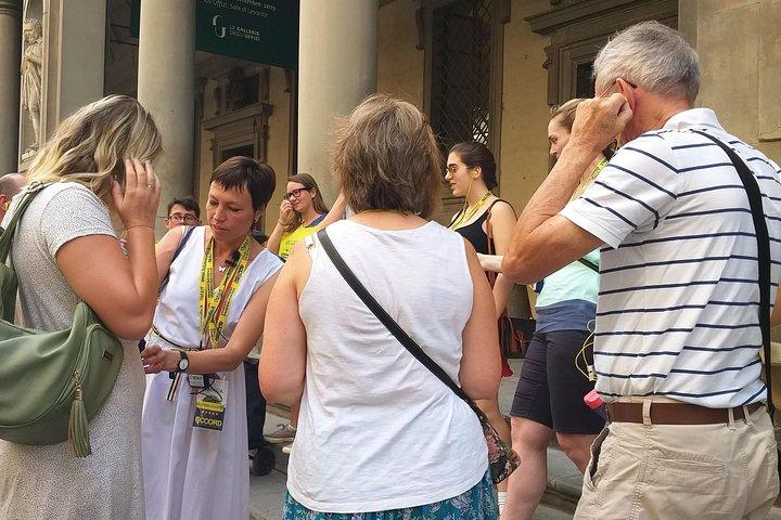 O tour da descoberta Uffizi com seu guia privado em Florença