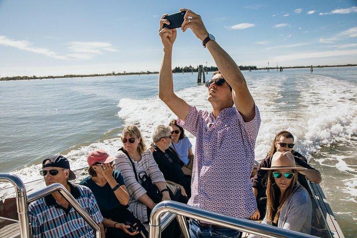 Murano Burano Inseln Bootstour Glasfabrik & Weingut St Erasmo