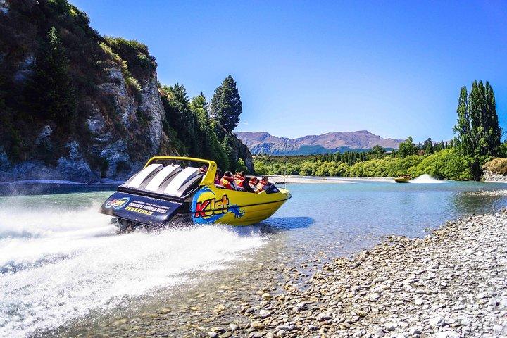 KJet Queenstown Jet Boottocht op de Kawarau en Shotover rivieren
