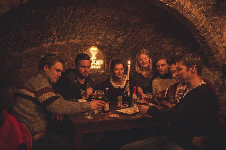 Brygge Beer Tour med chokladparning av en ung lokal