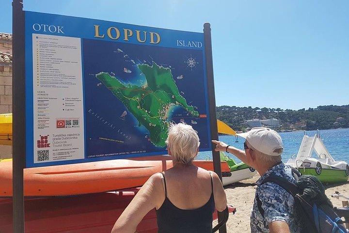 スピードボートを借りて、エラフィティ諸島のビーチや入り江を探索