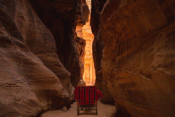 Dagtour vanuit Tel Aviv naar de stad Petra