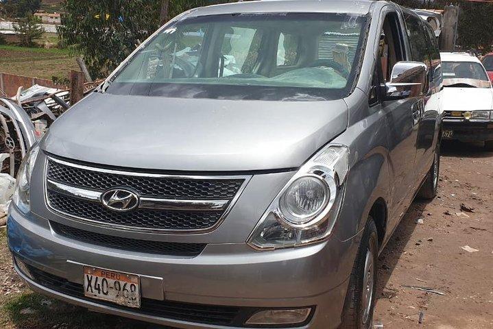 Transport privé de Cusco à Urubamba dans la Vallée Sacrée