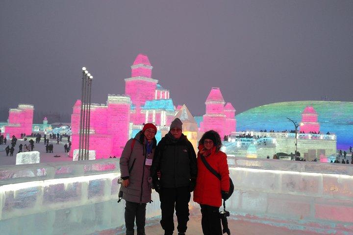 Visite privée tout compris de 4 jours au festival de la glace de Harbin avec hébergement
