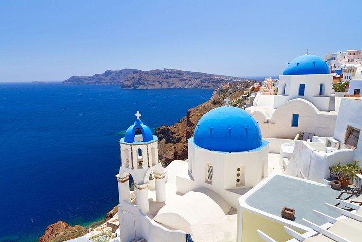 Transporte de ida e volta em Santorini para oia