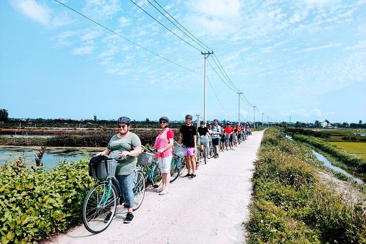 Hoi An plattelandsfietstocht (groentedorp - mandboot - vissersdorp)