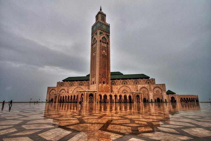 Tour culturale dell'escursione a terra di un'intera giornata a Casablanca