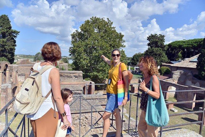 Kinderfreundliche alte Ostia-Tour mit Abholung vom Hotel und Skip-the-Line-Tickets