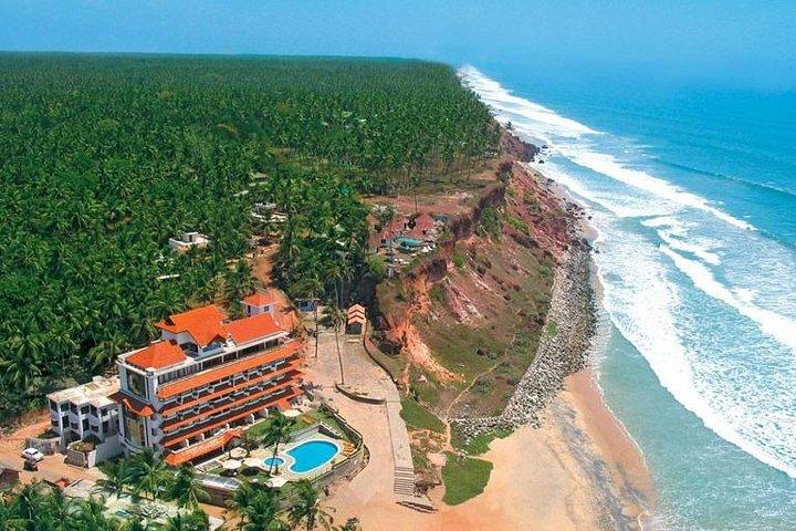 Varkala beach day trip from Trivandrum/Kovalam