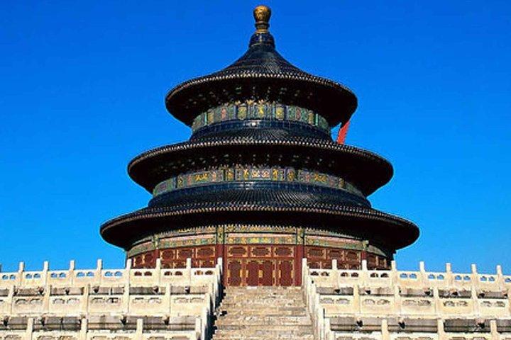 Tour privato di mezza giornata del Tempio del cielo e del mercato di Hong Qiao