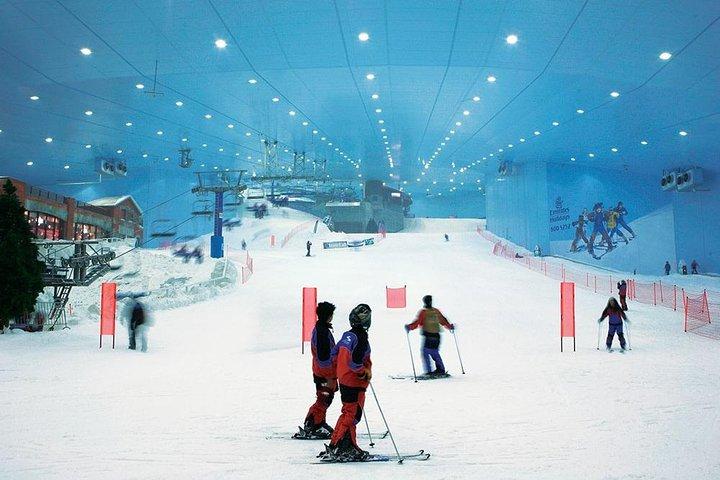 Tour privato di Ski Dubai con trasferimenti di andata e ritorno