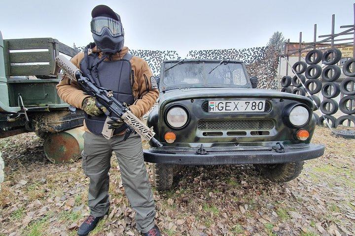 Motor Paintball off-road kolde krig stil