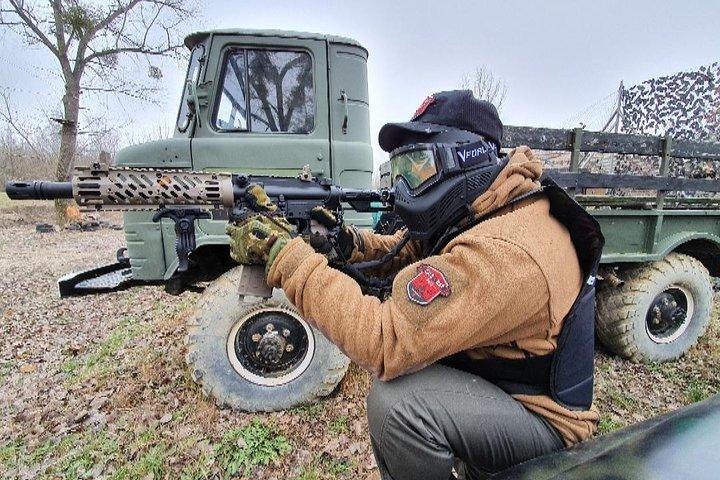 Motor Paintball off-road kolde krig stil