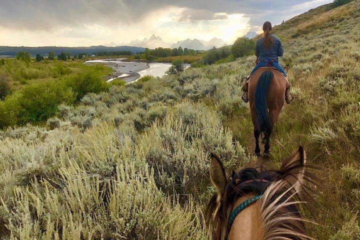 Dinner Cookout Ride på Heart Six Ranch