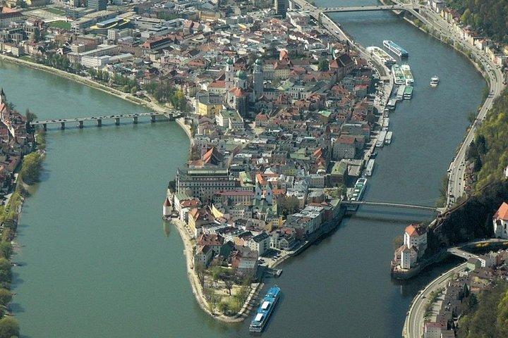 Transferência privada: Munique para Cruise Port Passau com carro de negócios