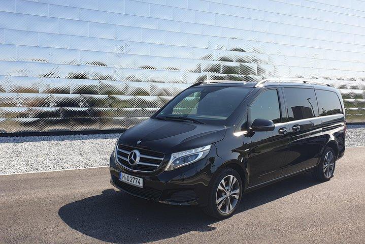 Traslados de aeroporto Mercedes Benz Classe V