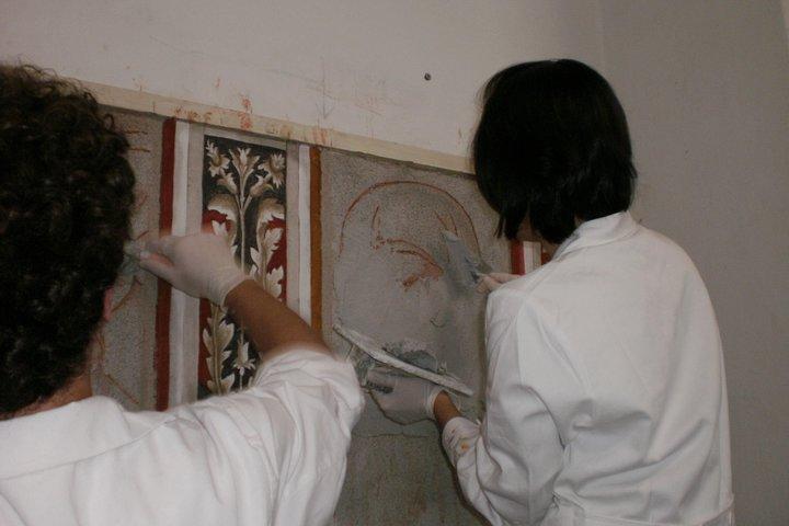 Fresco-schildercursus in Florence