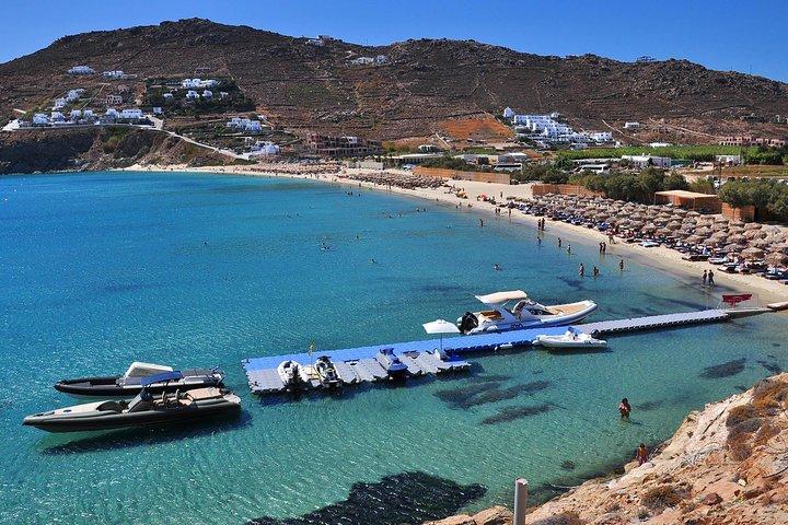 3 timers privat krydstogt - sydkysten af Mykonos