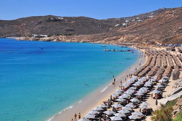 3 timers privat krydstogt - sydkysten af Mykonos