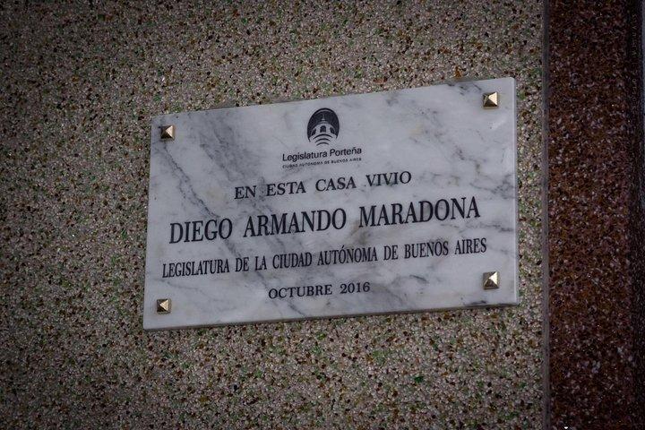 Visite de la maison-musée Diego Maradona à Buenos Aires