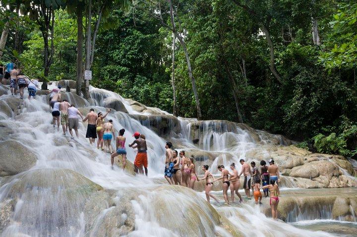 Dunn's River Falls und Luminous Lagoon Private Tour