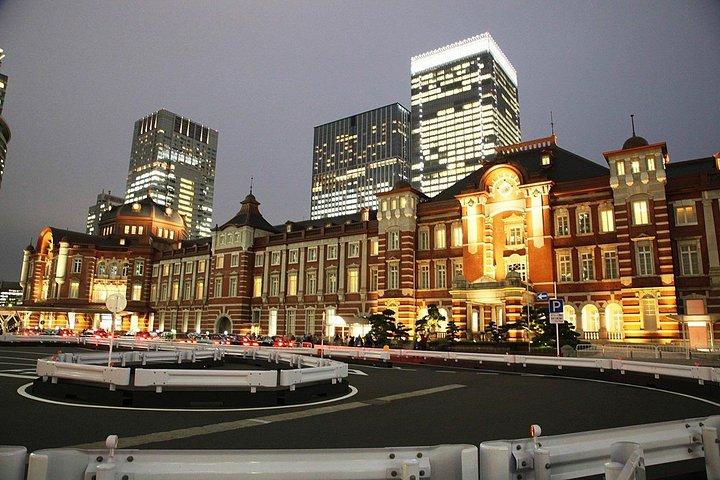Tokyo City Night View Tour mit einheimischem japanischen Fahrer