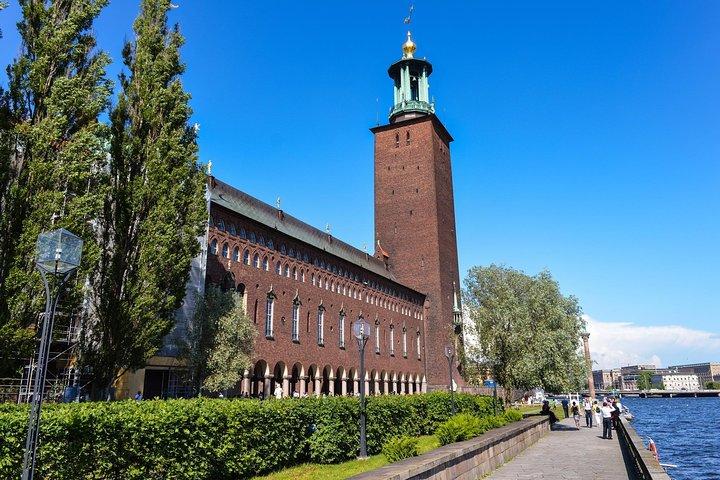 Excursão terrestre privada em Estocolmo: Prefeitura e Museu Vasa