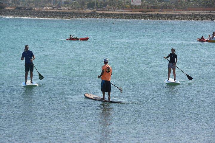 Stand Up Paddle-cursus van 1,5 uur voor beginners in Caleta de Fuste