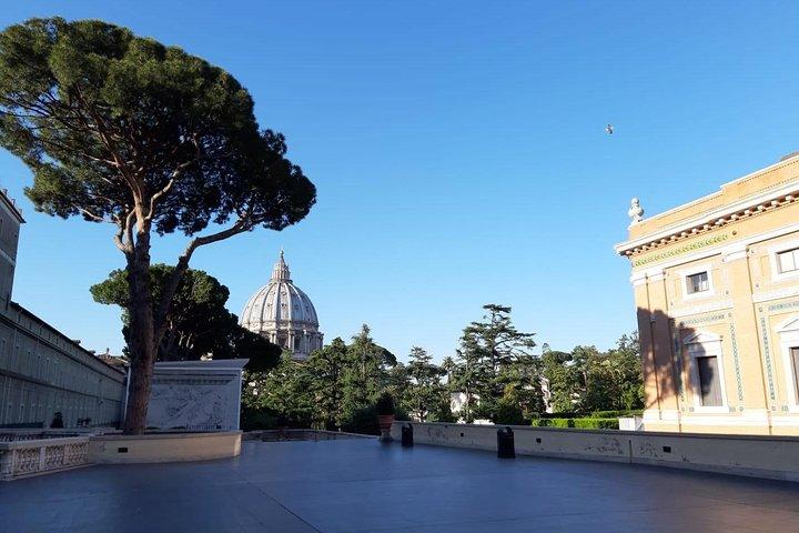 Skip the line Vaticaan en Sixtijnse Kapel Tour in de avond