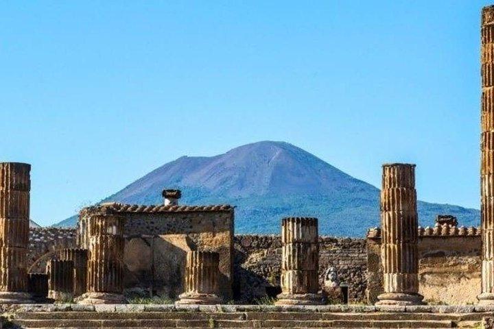 Pompeji och Vesuvius Skip-The-Line Tour med lätt lunch