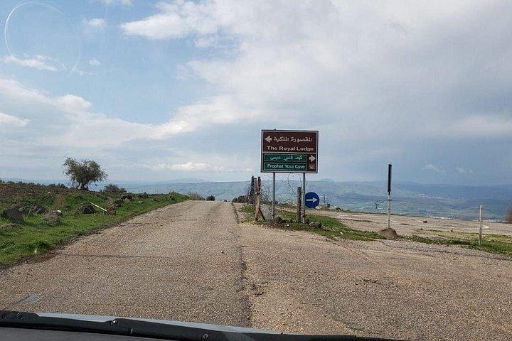 From Amman: Jerash, Umm Qais & Jesus’ Cave Tour