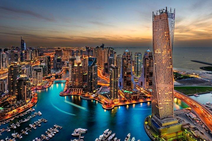 Tour della città di Dubai di notte con pick up & drop off da Dubai