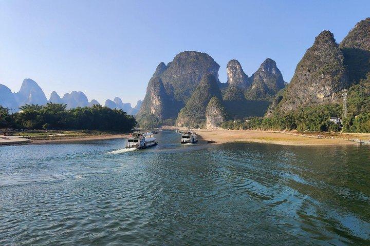 4 dag: Yangshuo og Guilin privat tur fra Yangshuo (med hotel afhentning)