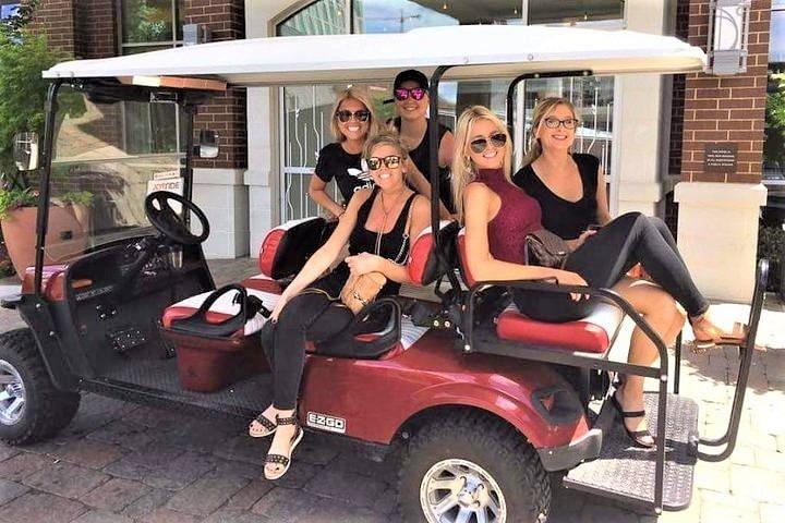Excursão de compras no centro de Nashville de carrinho de golfe