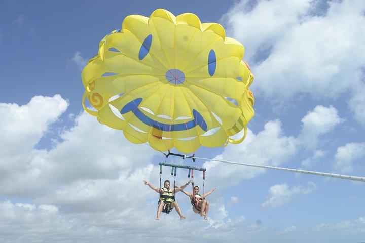Parasailing aventura em Cancún