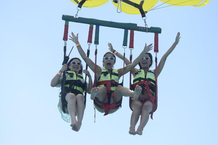 Parasailing aventura em Cancún