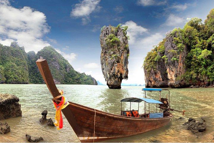 Tour Premium/Regular por las islas James Bond y piragüismo, 5 islas