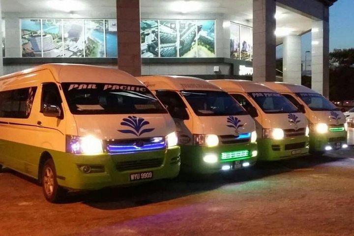 Penang para KUL Hotel (transferência de ida)