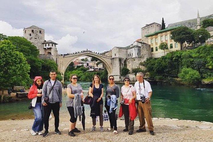 Sarajevo til Dubrovnik dagstur via Mostar-Blagaj-Pocitelj og Kravice vandfald